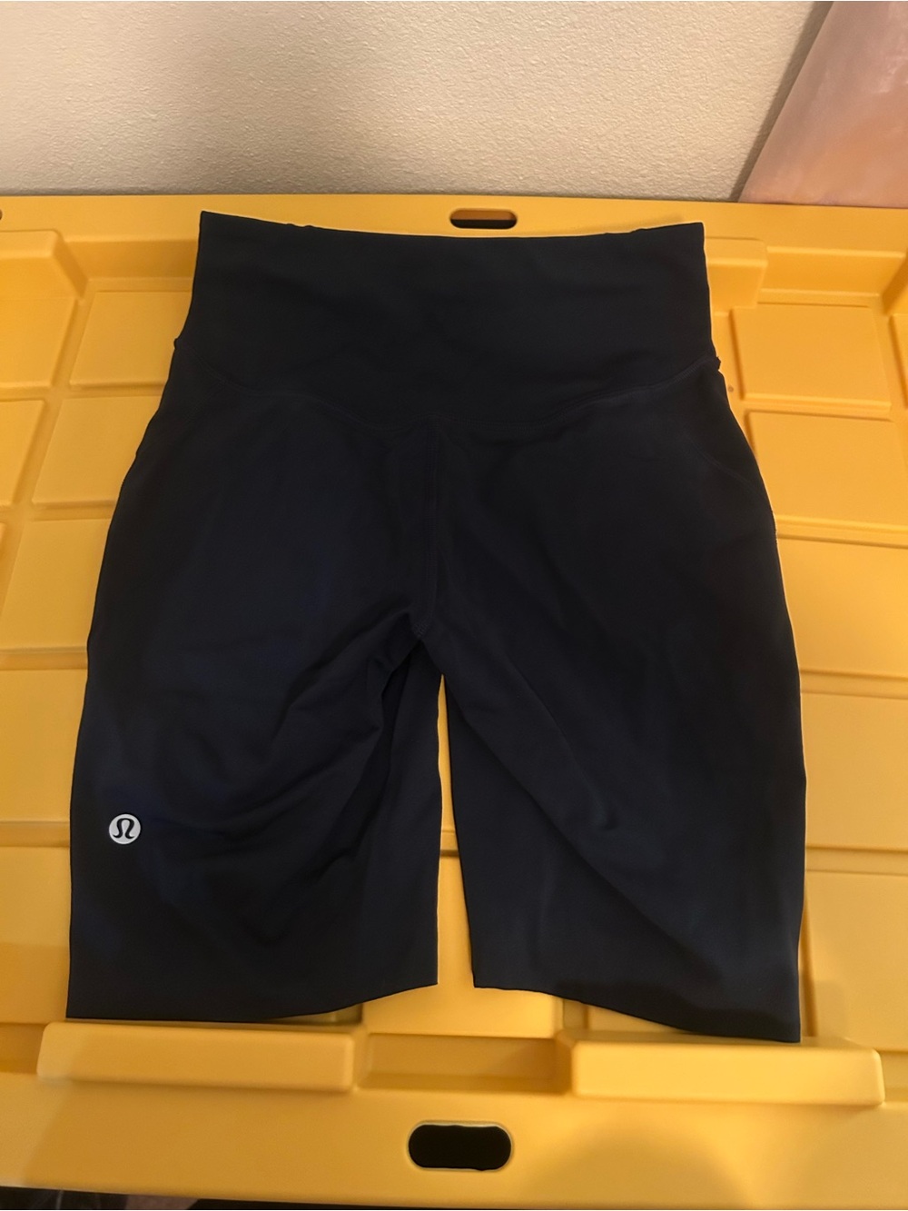lululemon athletica Black High-Rise Bike Shorts